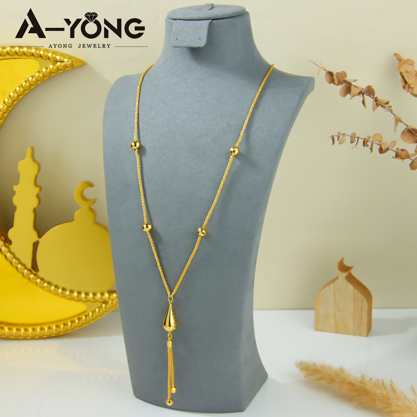 Nigeria Bridal Wedding Necklac - Body Jewelry Dubai avaliação e preço