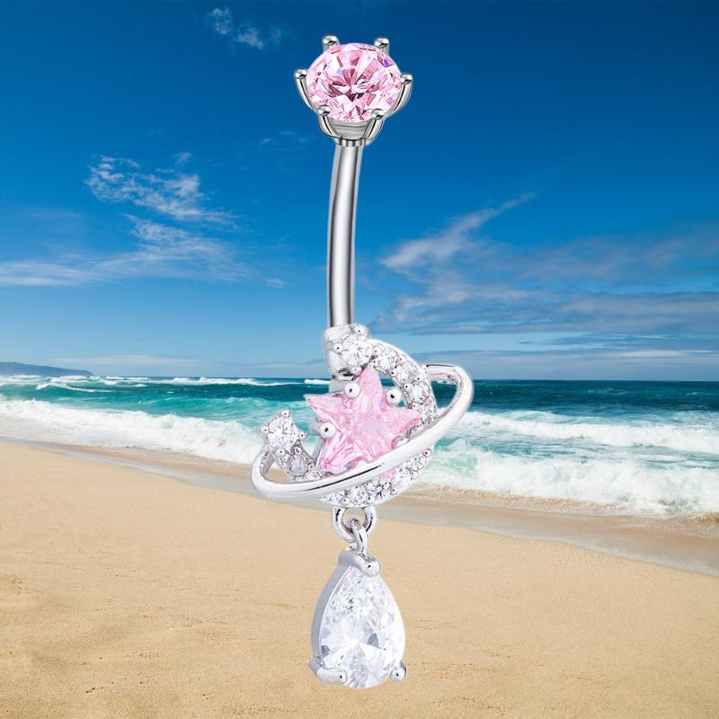 Crystal Universe Dangle Belly  - Body Jewelry Universe avaliação e preço