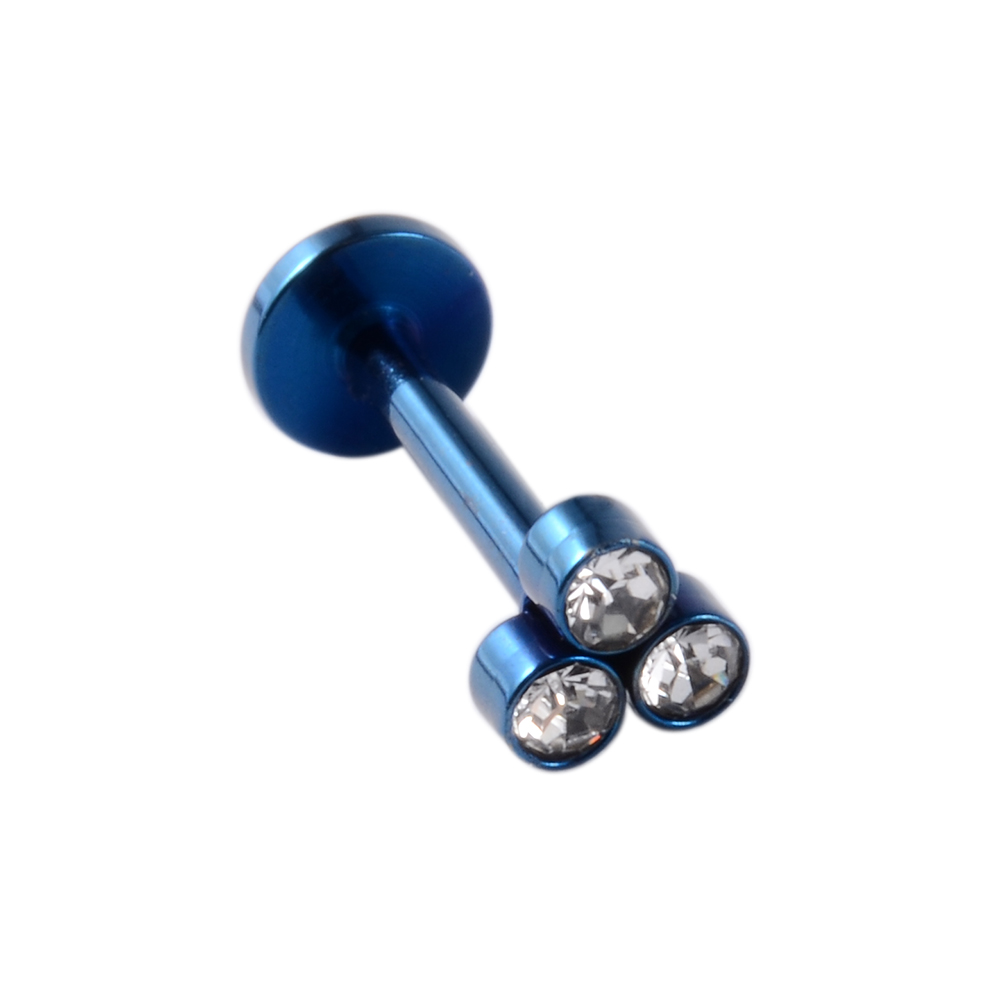 1Pcs G23 Titanium&Steel Opal C - Cluster Stud Ear avaliação e preço