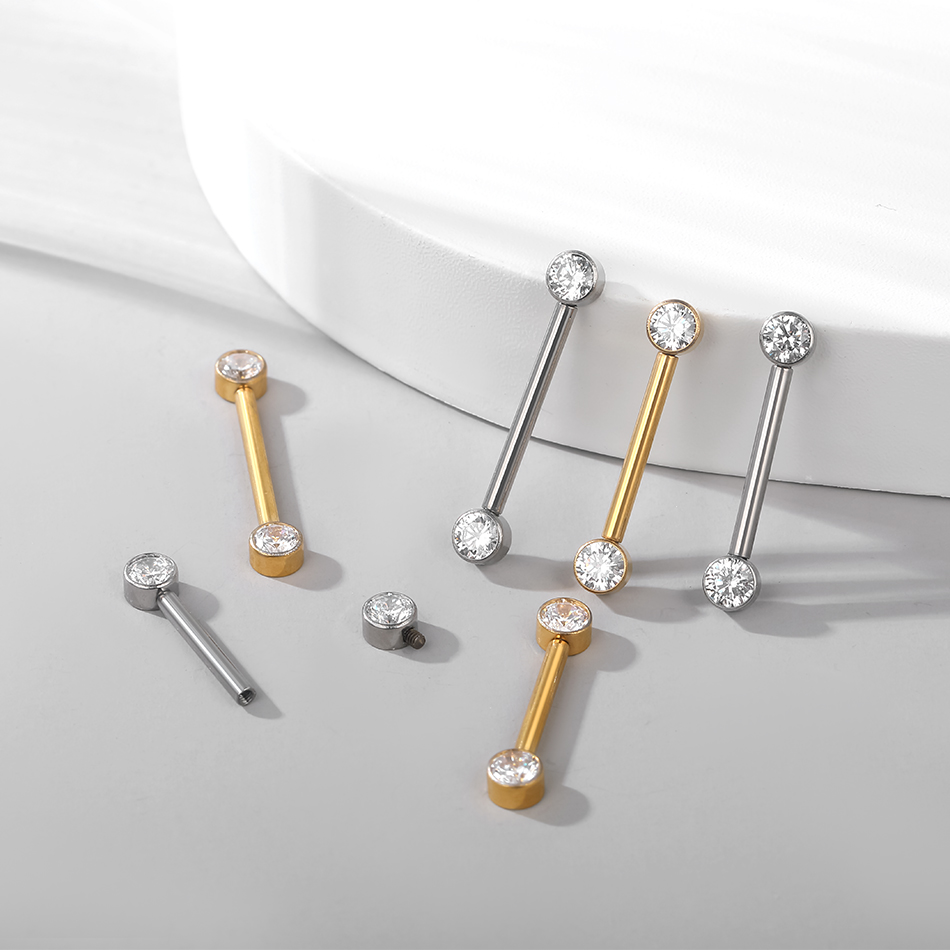 1/5pcs Implant Grade Titanium  - Body Jewelry Implant Grade avaliação e preço