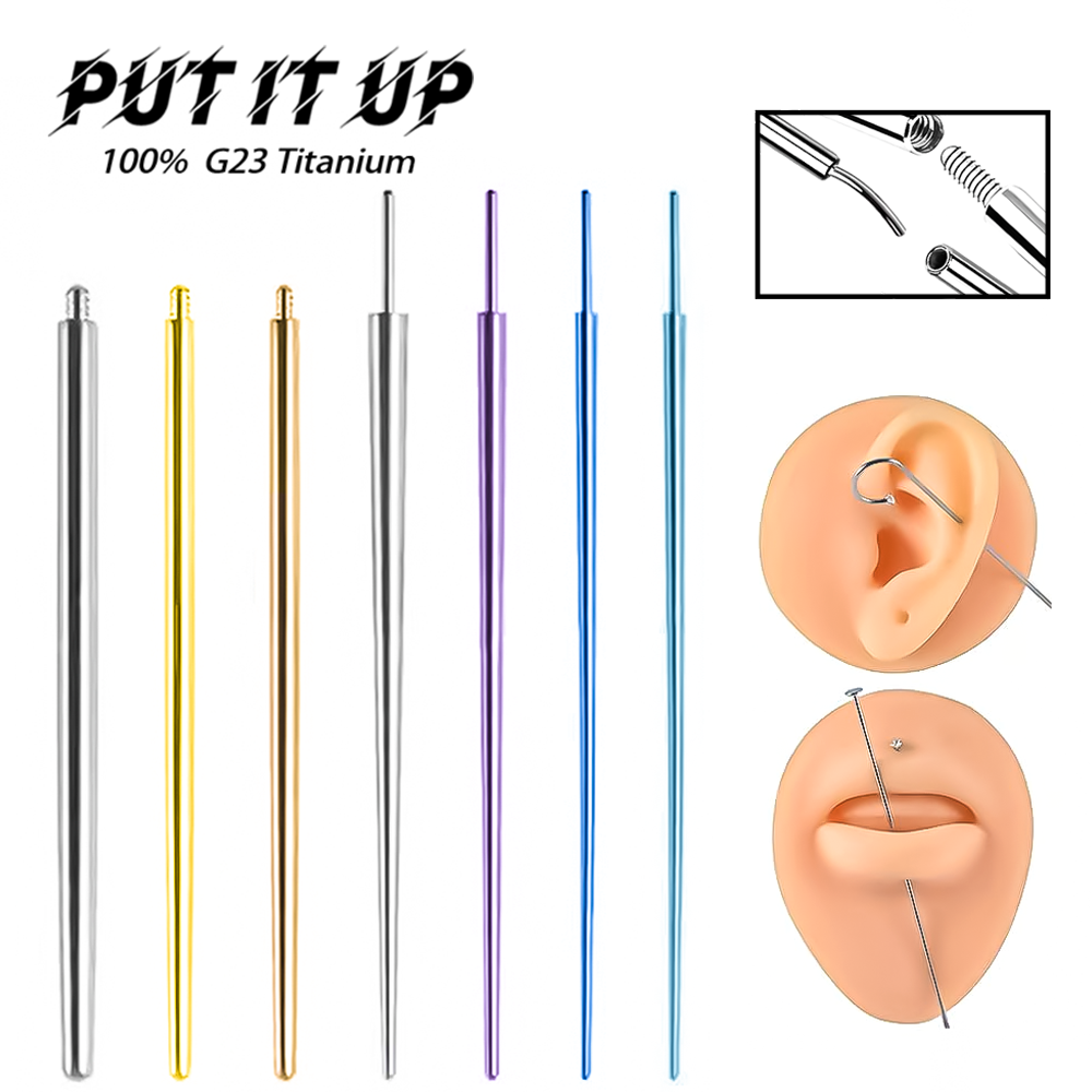 PUTITUP 10-Piece Set Of F136 T - Body Jewelry Implant Grade avaliação e preço