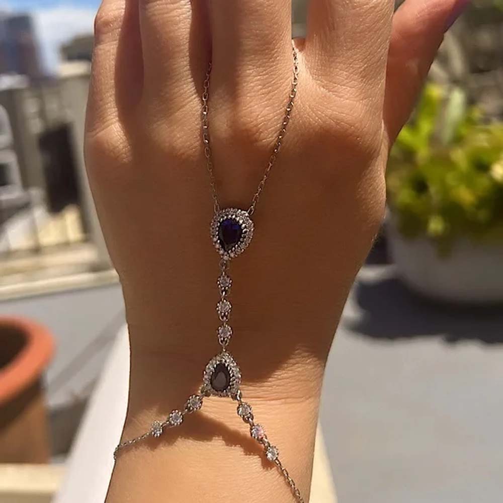 Stonefans Blue Hand Jewelry Du - Body Jewelry Dubai avaliação e preço