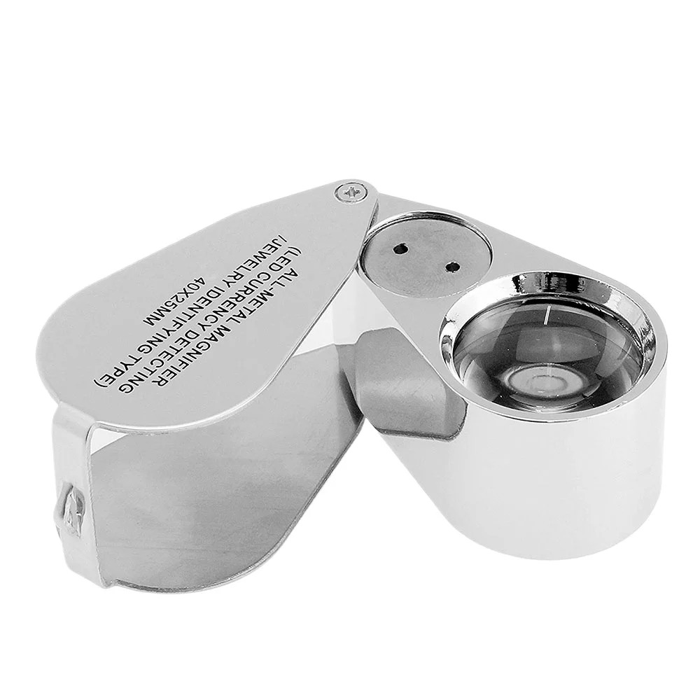 40X Illuminated Jeweler Loupe  - Body Jewelry Repair avaliação e preço