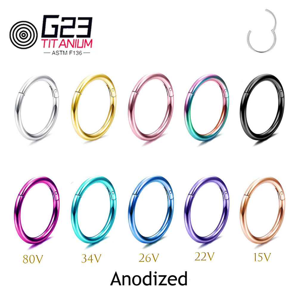 Wholesale G23 Titanium Nose Pi - Body Jewelry Implant Grade avaliação e preço