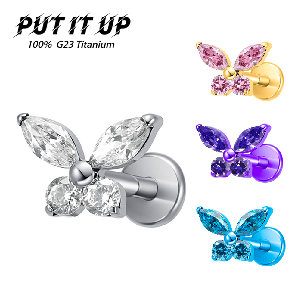 PUTITUP ASTM F136 Titanium But - Body Jewelry Universe avaliação e preço