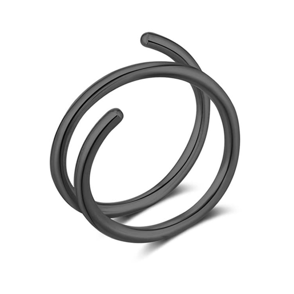 1PC Stainless Steel 316 Double - Body Jewelry Lip Ring avaliação e preço