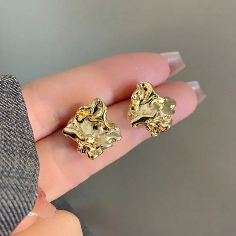 Textured Irregular Cluster Stu - Cluster Stud Ear avaliação e preço