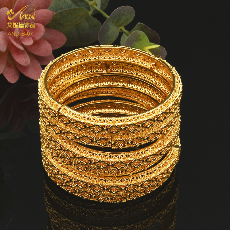 ANIID Dubai Gold Plated Bangle - Body Jewelry Dubai avaliação e preço