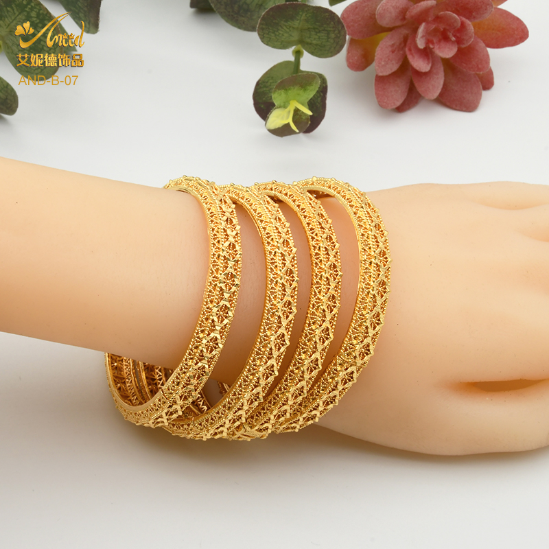 ANIID Dubai Gold Plated Bangle - Body Jewelry Dubai avaliação e preço