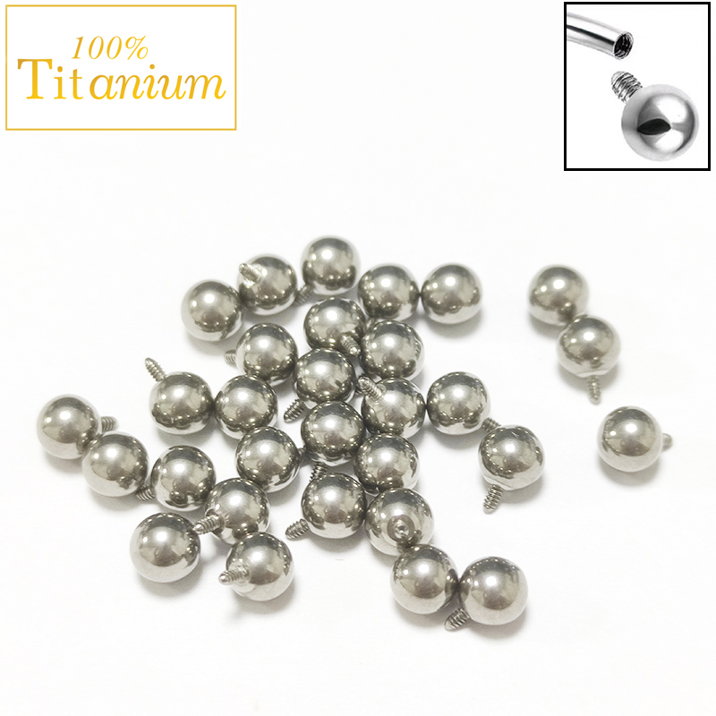 10Pc Implant Grade ASTM G23 Ti - Body Jewelry Implant Grade avaliação e preço