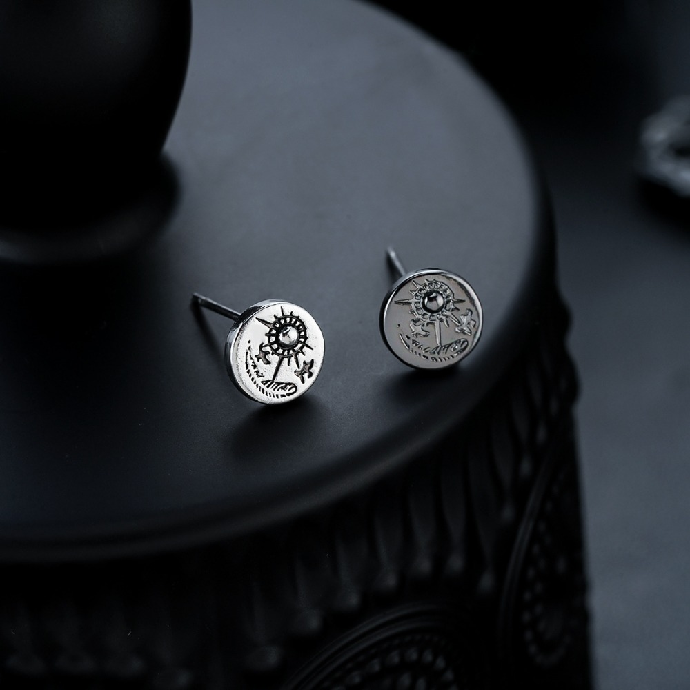 1pair Indian Eagle Stud Earrin - Body Jewelry Indian avaliação e preço