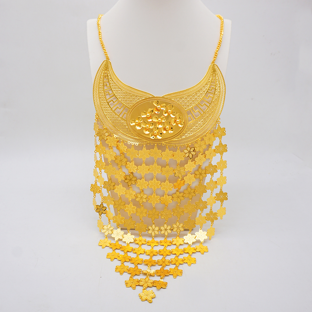 24k Dubai Gold Plated Jewelry  - Body Jewelry Dubai avaliação e preço