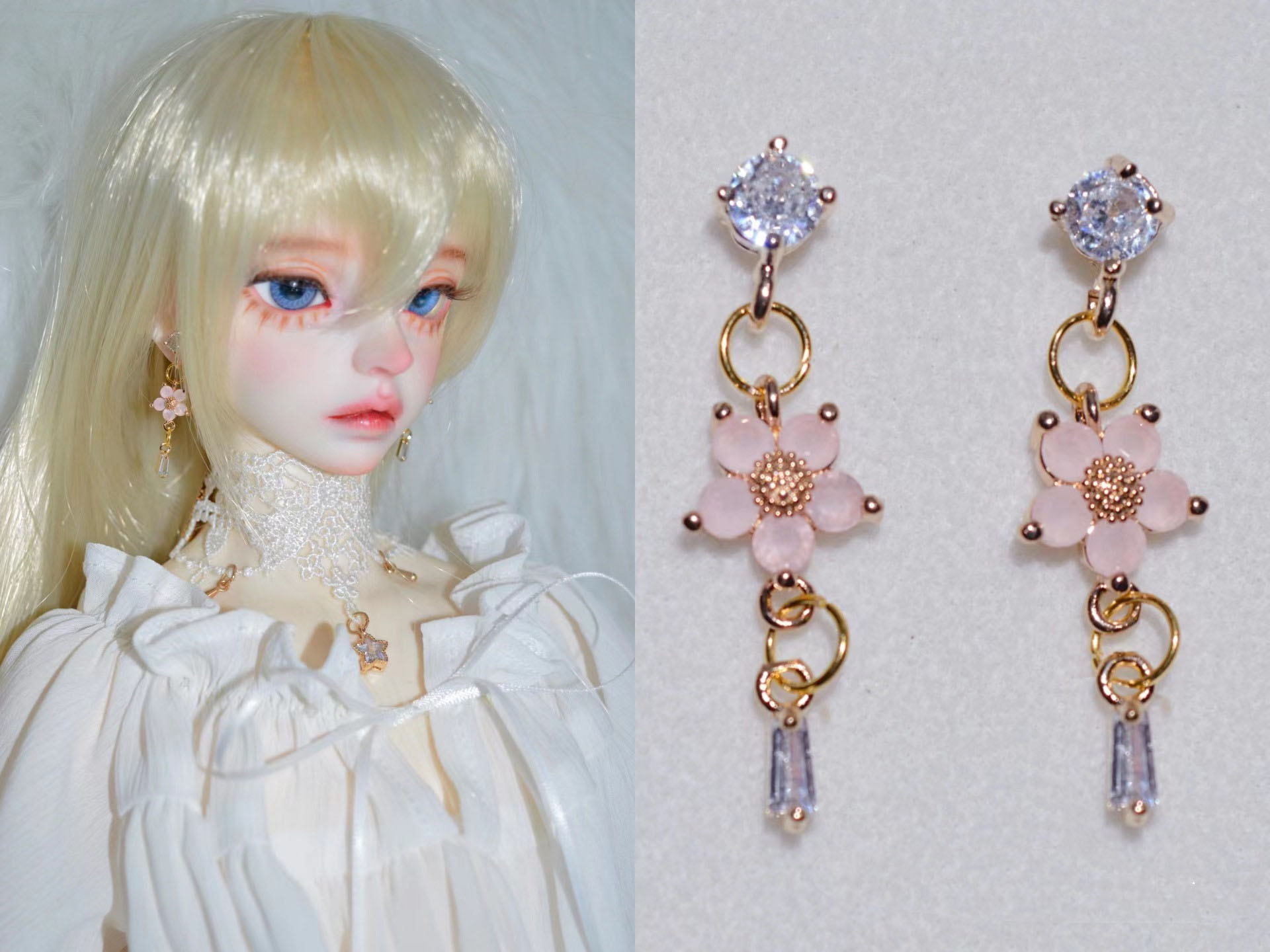 1/3 BJD Doll Earrings Uncle Un - Body Jewelry Universe avaliação e preço