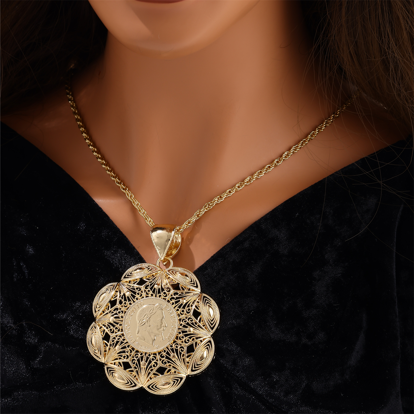 Dubai Necklace French Punk Wom - Body Jewelry Dubai avaliação e preço