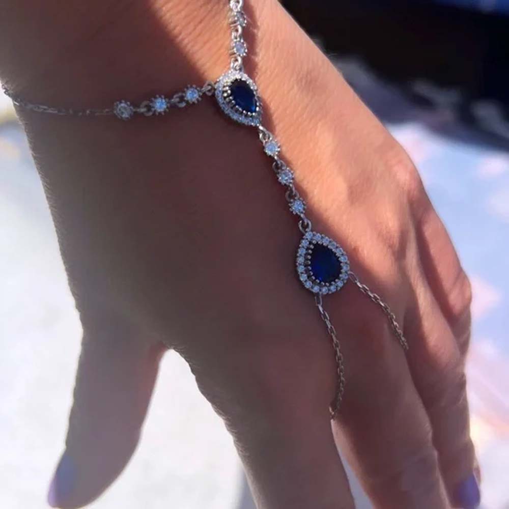 Stonefans Blue Hand Jewelry Du - Body Jewelry Dubai avaliação e preço
