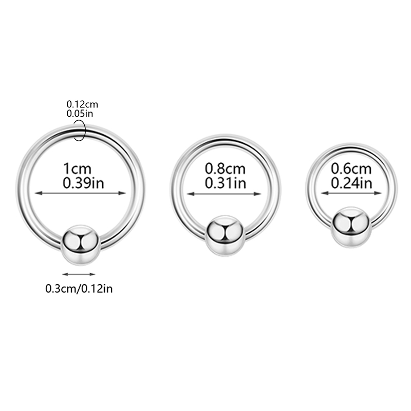 2pcs New type of ball-clamped  - Body Jewelry Universe avaliação e preço