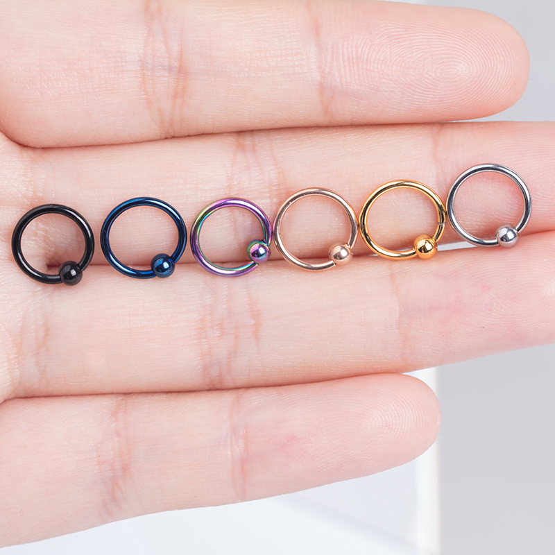 2pcs New type of ball-clamped  - Body Jewelry Universe avaliação e preço