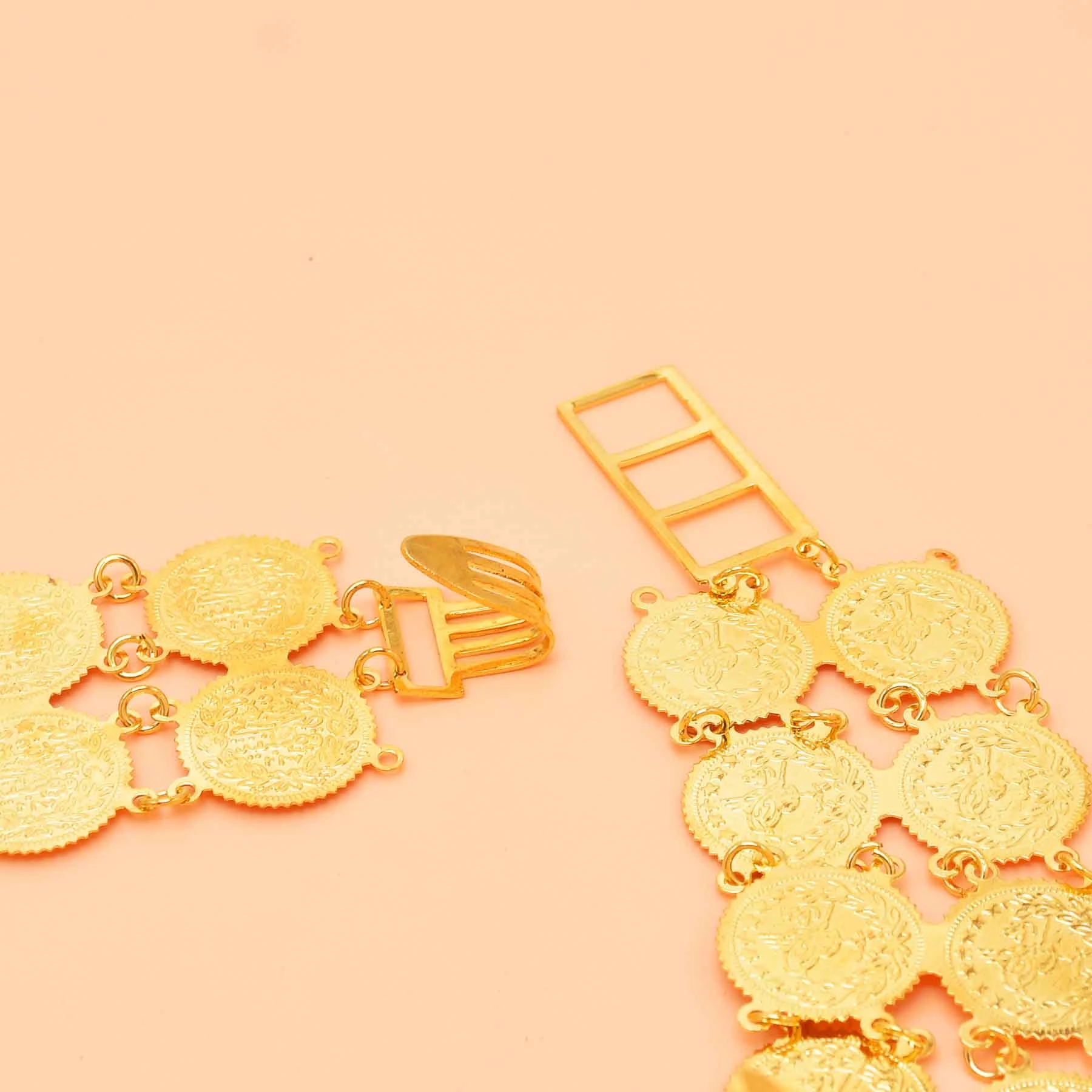 Golden Double Layer Coins Long - Body Jewelry Indian avaliação e preço
