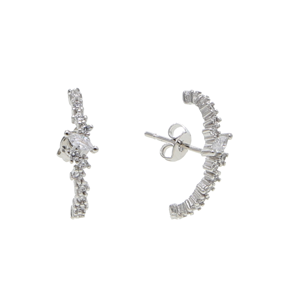 sparking bling cz cluster stud - Cluster Stud Ear avaliação e preço