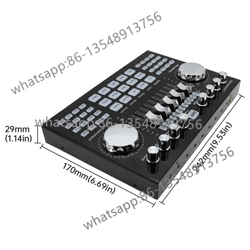 K1 Live Sound Card Portable In - Body Jewelry Universe avaliação e preço
