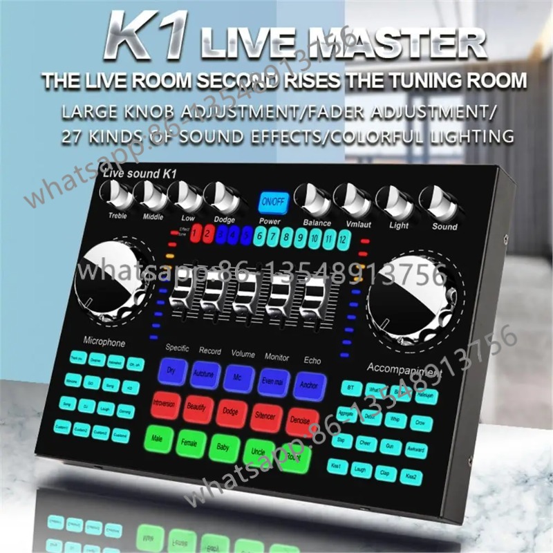 K1 Live Sound Card Portable In - Body Jewelry Universe avaliação e preço
