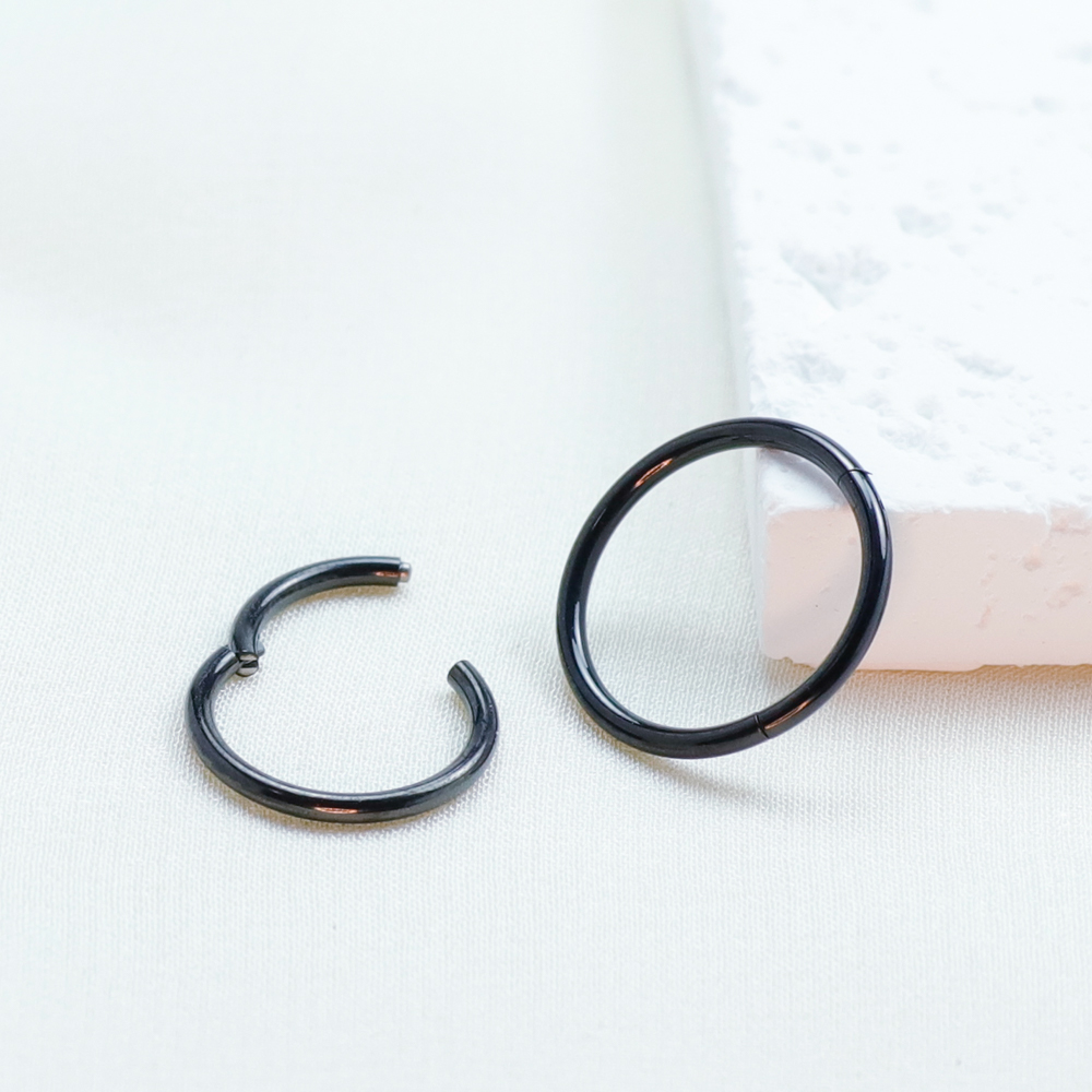 F136 Titanium Piercing Black N - Body Jewelry Implant Grade avaliação e preço