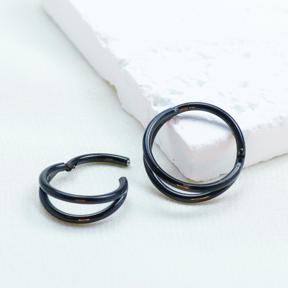 F136 Titanium Piercing Black N - Body Jewelry Implant Grade avaliação e preço