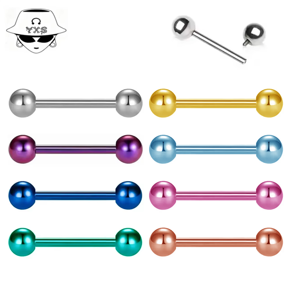 2pcs/lot ASTM F136 Titanium Im - Body Jewelry Implant Grade avaliação e preço