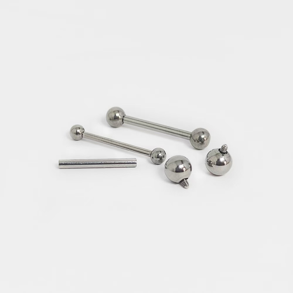 2pcs/lot ASTM F136 Titanium Im - Body Jewelry Implant Grade avaliação e preço
