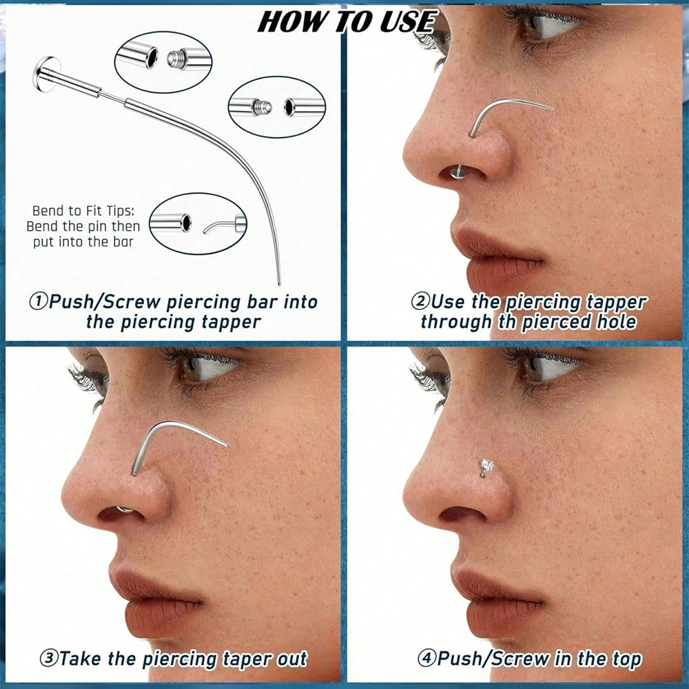 Stainless Steel Piercing Ball  - Body Jewelry Removal Tool avaliação e preço