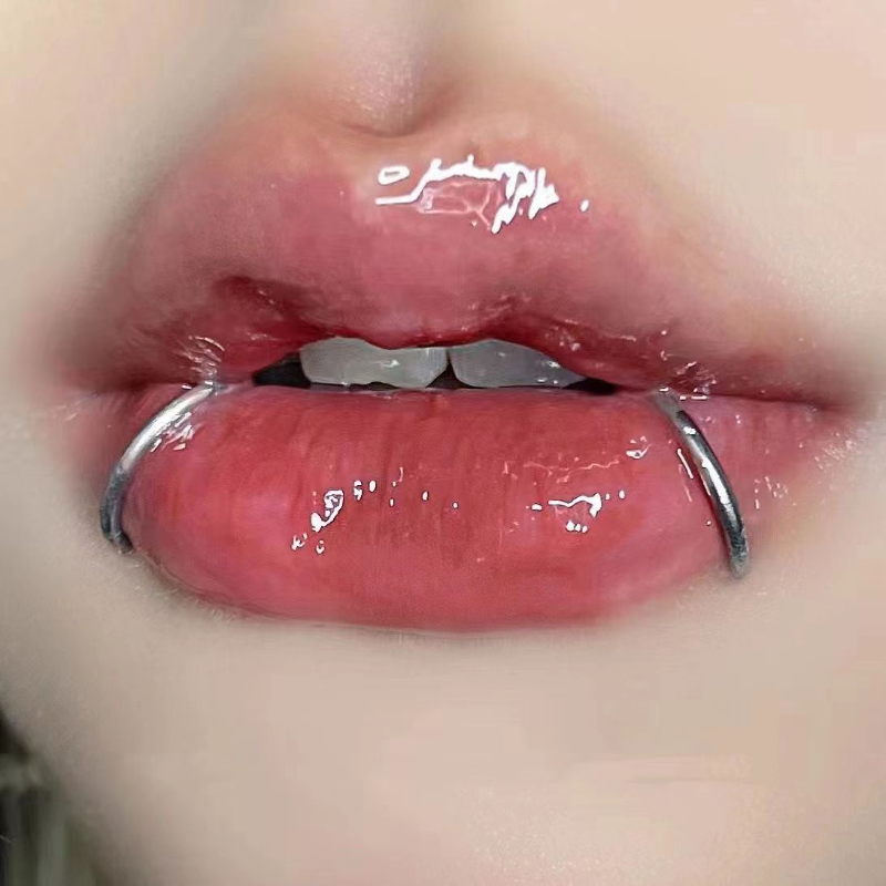 2Pieces/lot Lip Piercing Septu - Body Jewelry Universe avaliação e preço
