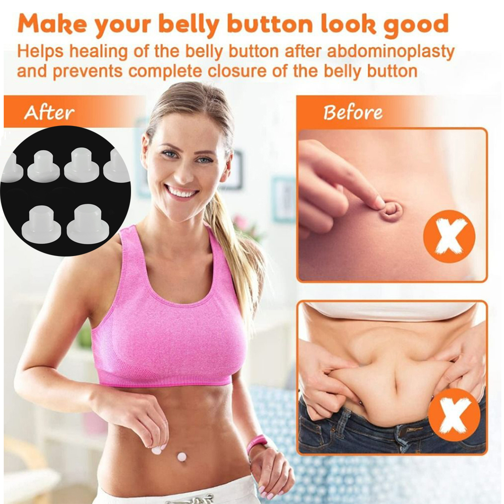 1-50PCS Silicone Belly Button  - Body Jewelry Repair avaliação e preço