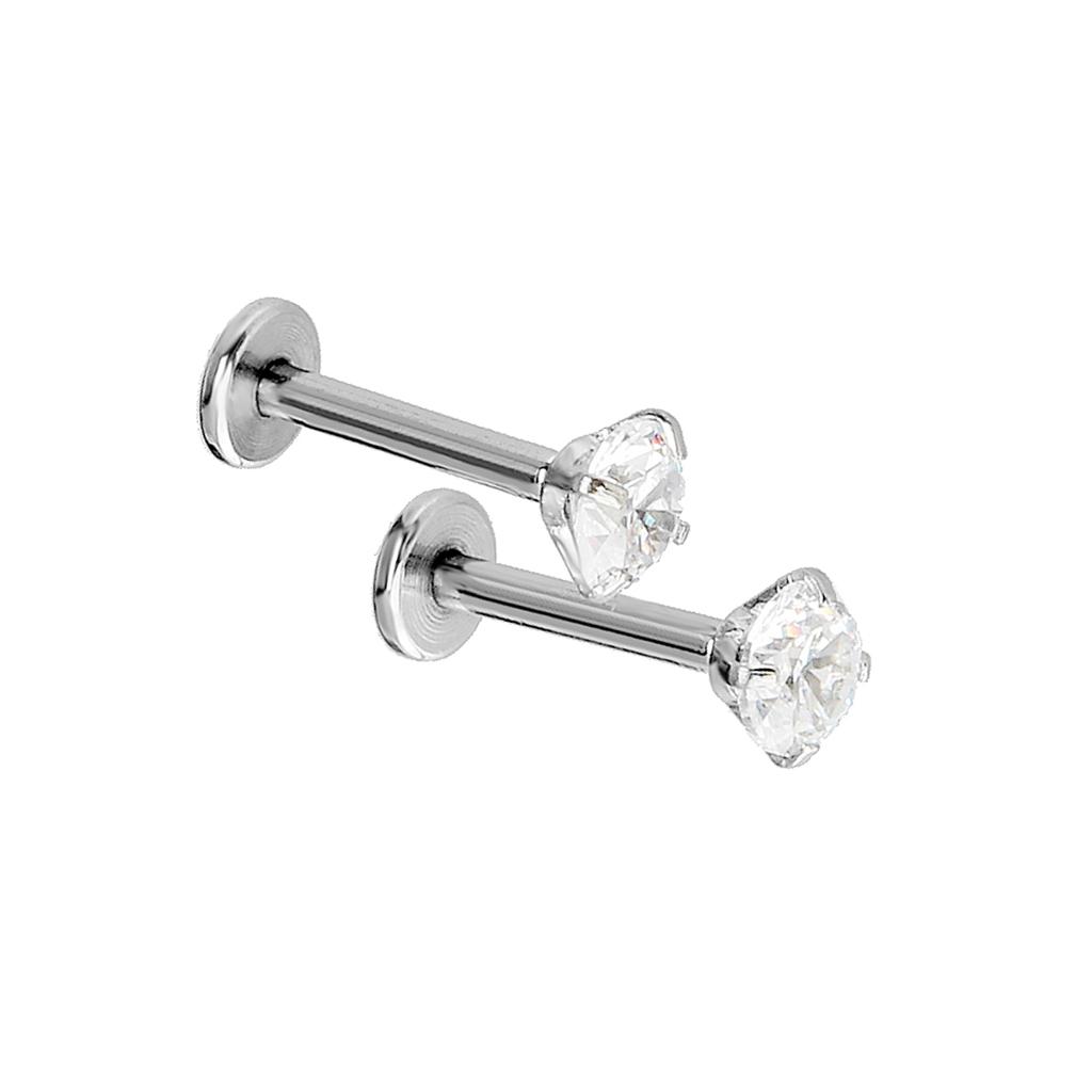 Stainless Steel Nose Ring Silv - Body Jewelry Universe avaliação e preço