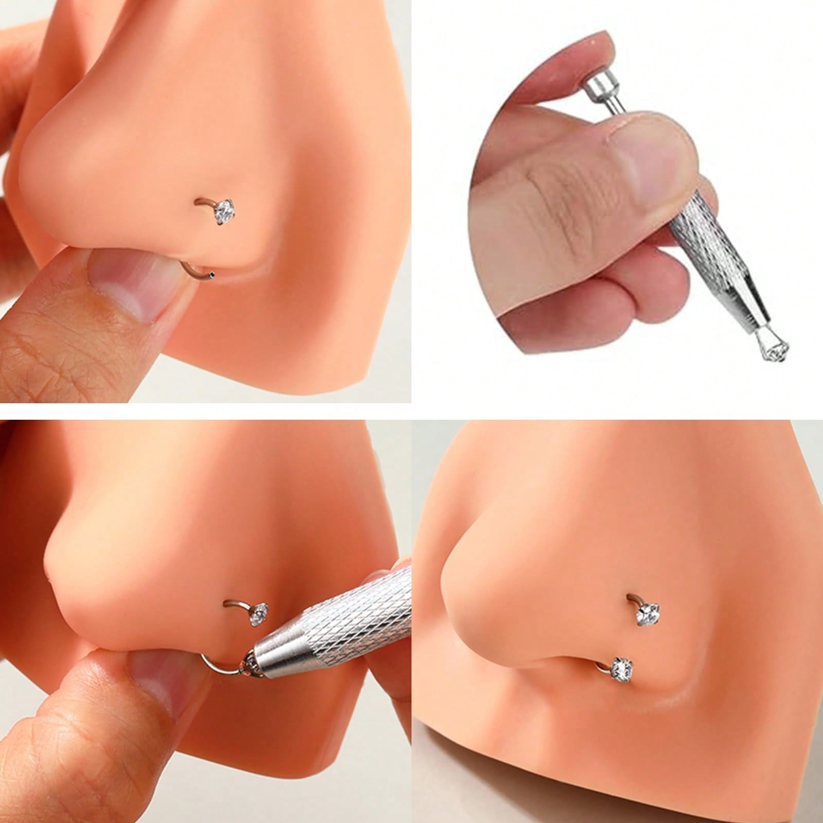Stainless Steel Piercing Ball  - Body Jewelry Removal Tool avaliação e preço