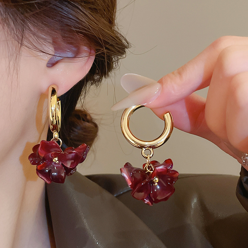 Maillard Flower Clusters Drop  - Cluster Stud Ear avaliação e preço