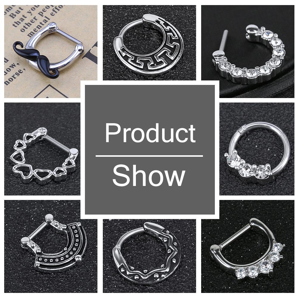 ZS 16G Surgical Steel Indian N - Body Jewelry Indian avaliação e preço