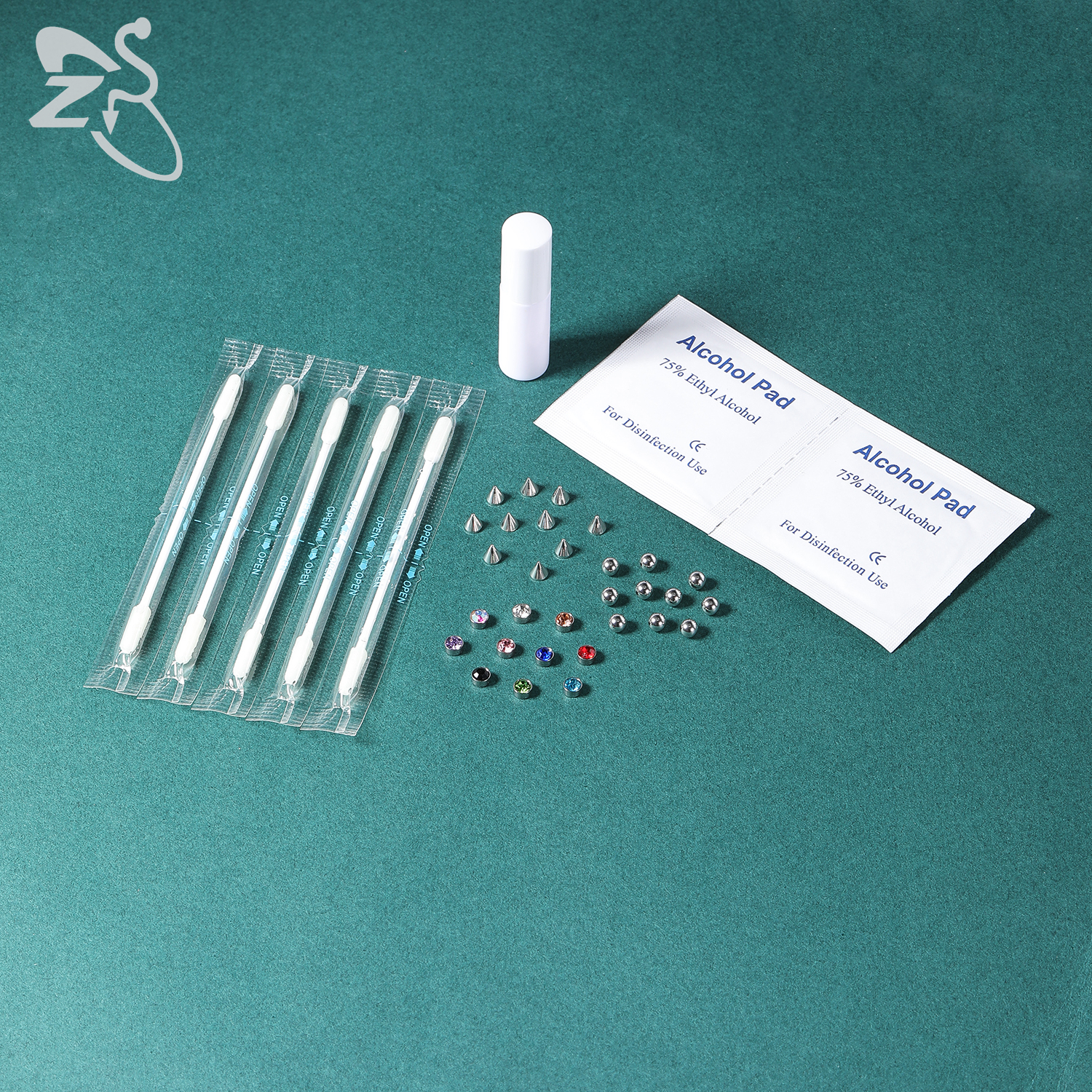 ZS 1 Set Fake Eyebrow Ring Men - Body Jewelry Lip Ring avaliação e preço