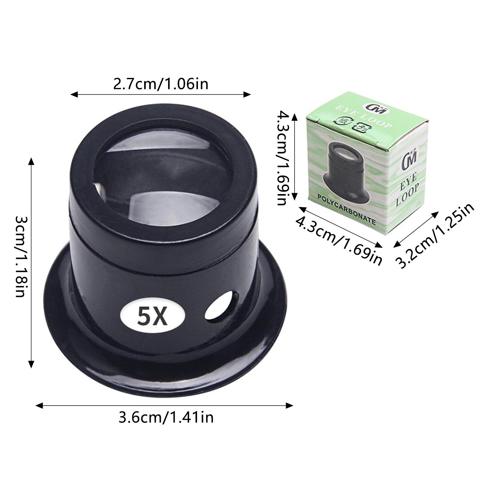 Watchmaker Eye Magnifying Glas - Body Jewelry Repair avaliação e preço
