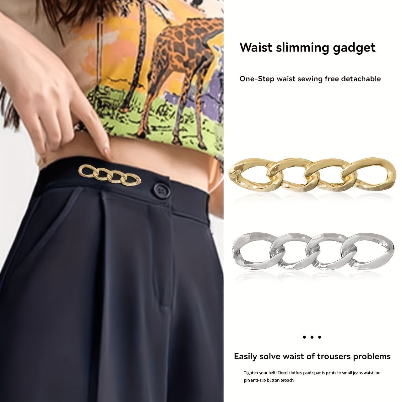 3 Adjustable Alloy Waist Snaps - Body Jewelry Removal Tool avaliação e preço