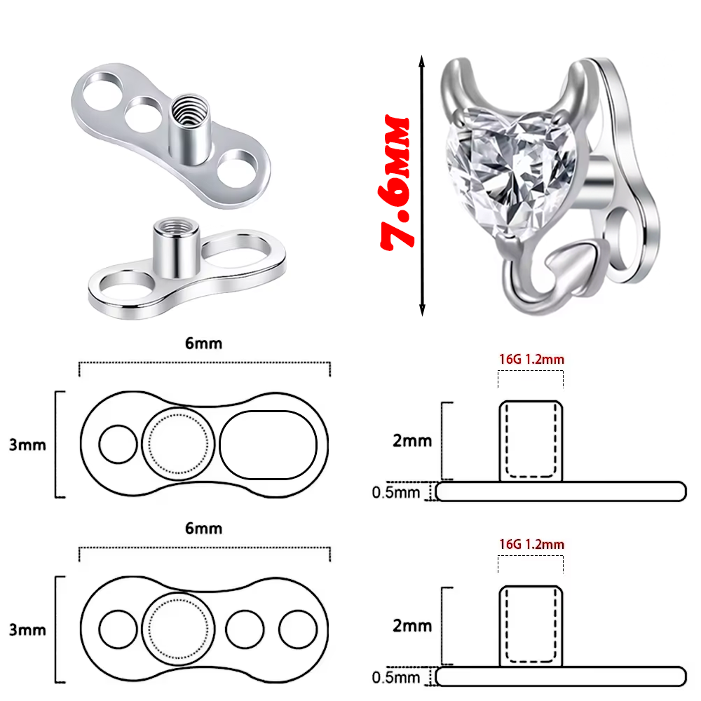 Medical-Grade F136 Titanium Al - Body Jewelry Implant Grade avaliação e preço