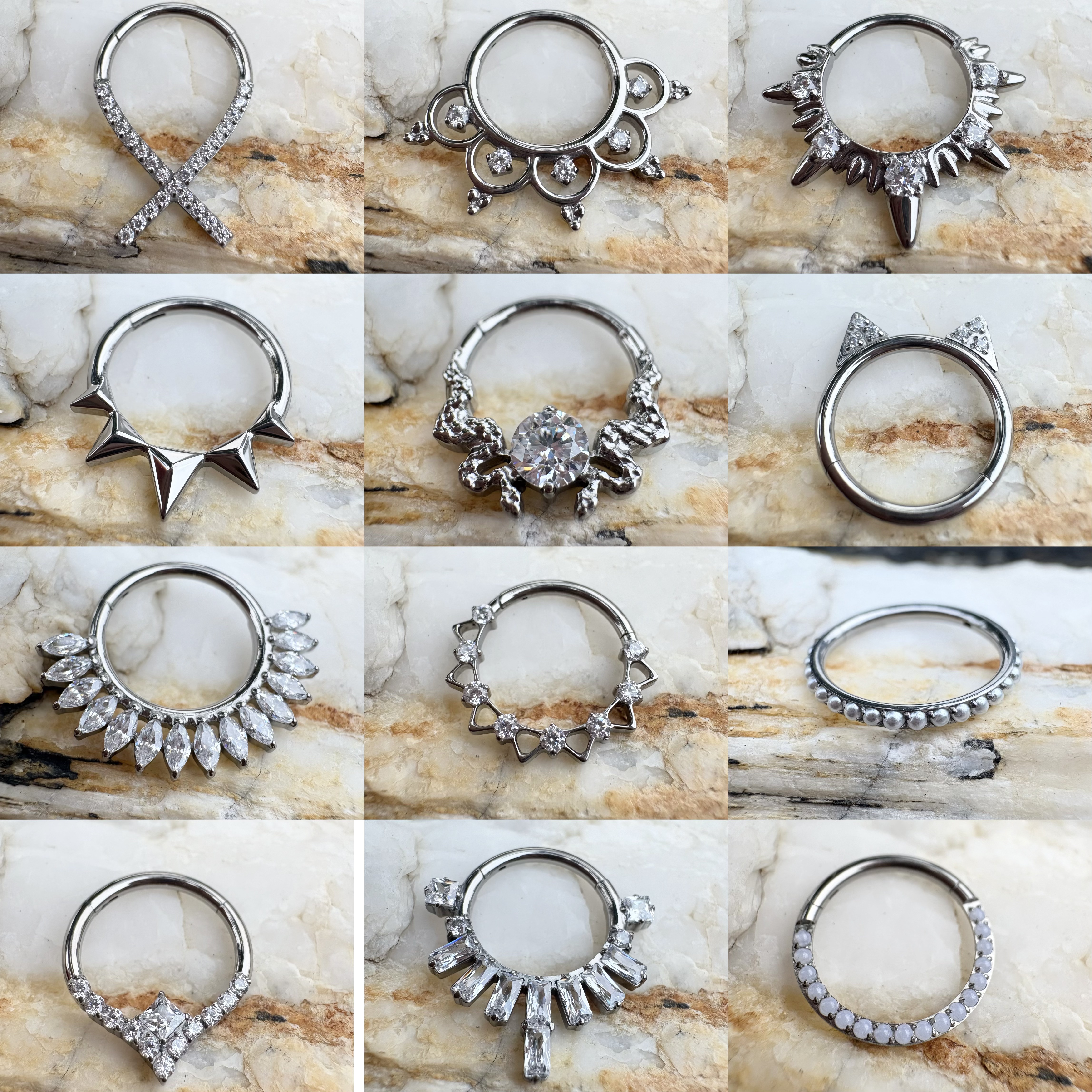 16G Implant Grade Titanium Hin - Body Jewelry Implant Grade avaliação e preço