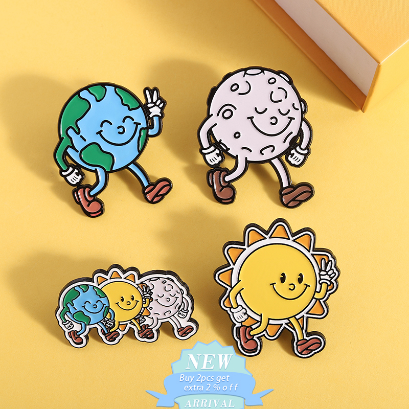 Smile Celestial Body Earth Sun - Body Jewelry Universe avaliação e preço