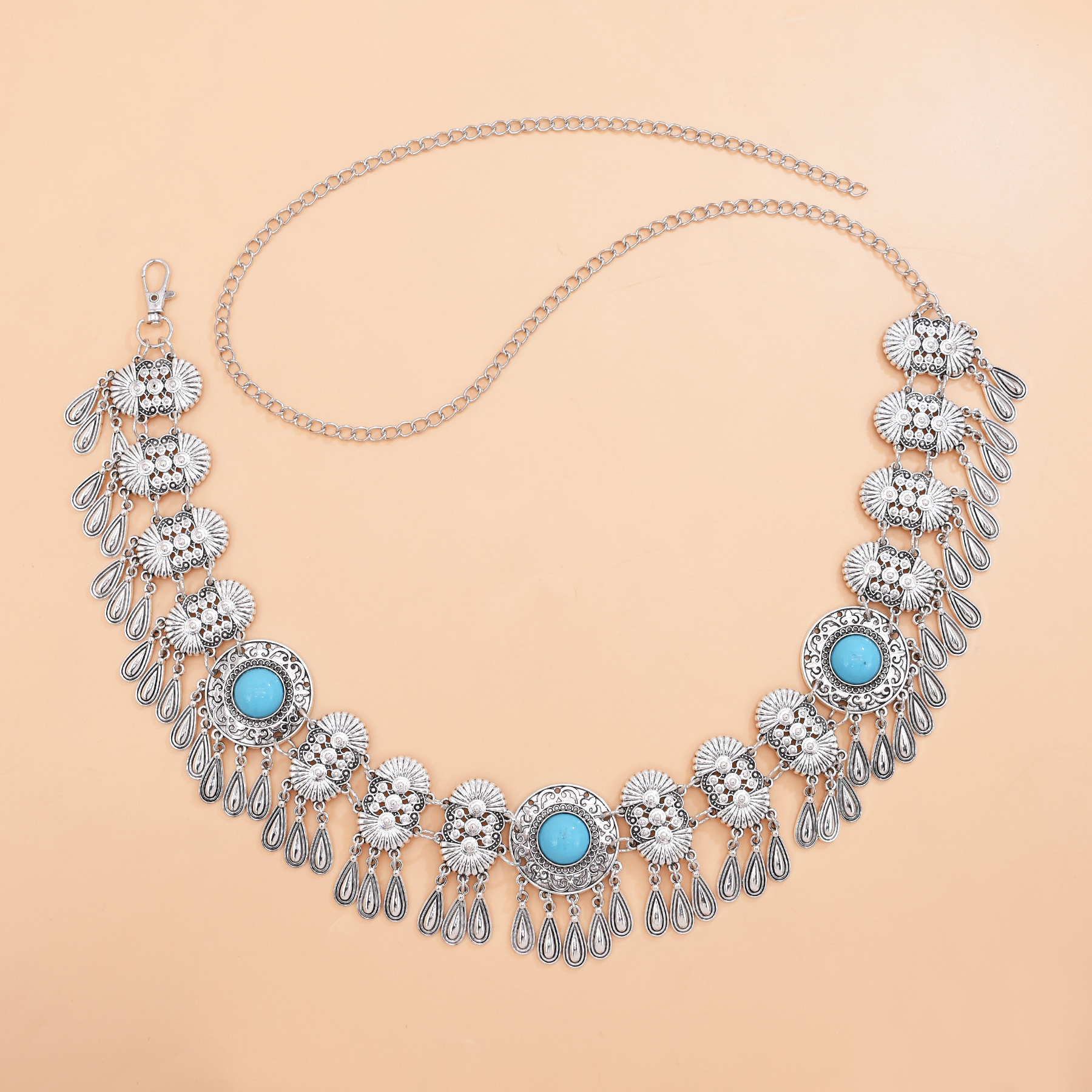 Ethnic Vintage Silver Alloy Ca - Body Jewelry Indian avaliação e preço