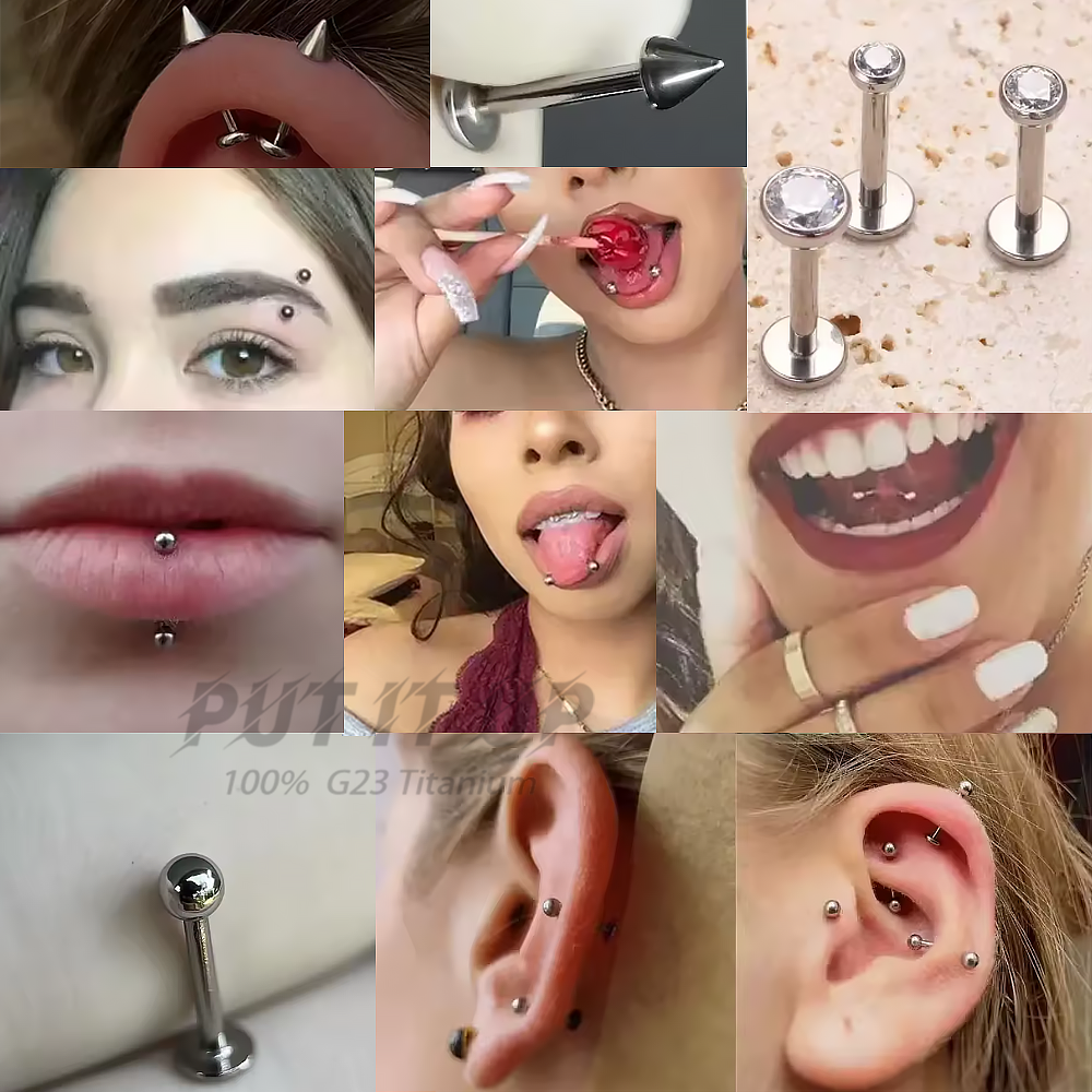 10/30/40pcs F136 Titanium Inne - Body Jewelry Universe avaliação e preço