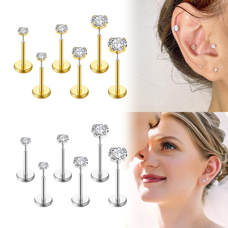 20G/18G/16G Surgical Stainless - Body Jewelry Lip Ring avaliação e preço